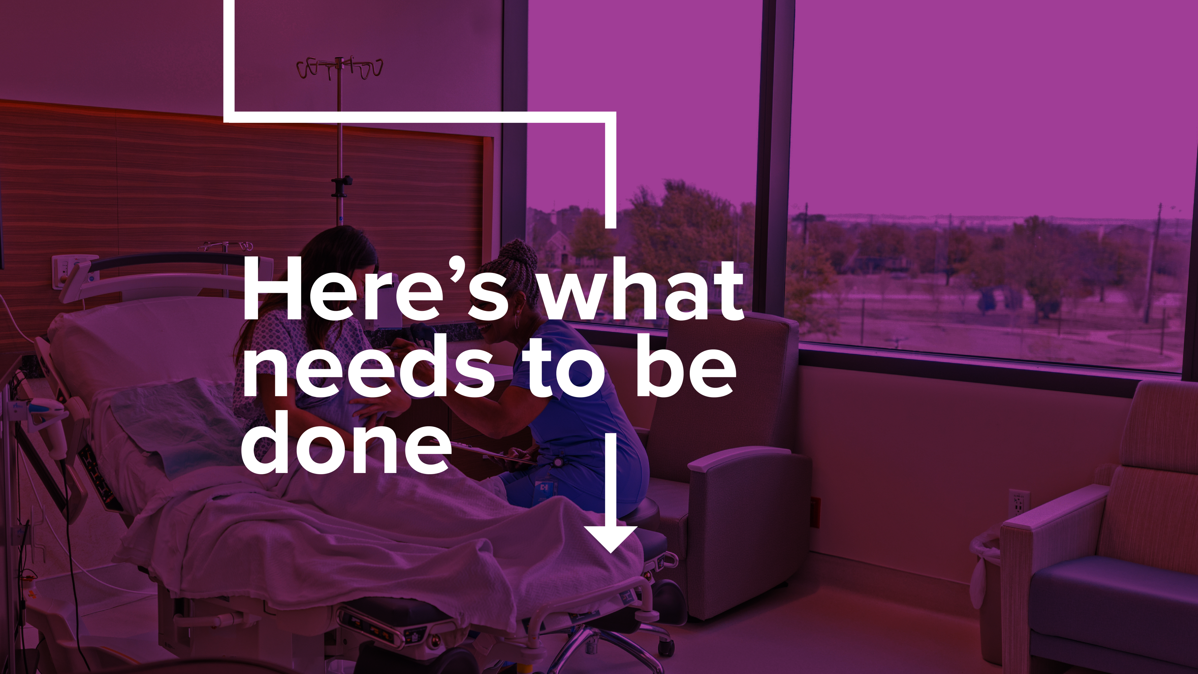 Text says, "Here's what needs to be done."